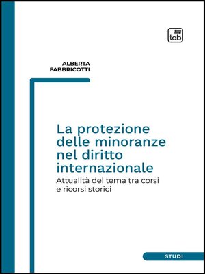 cover image of La protezione delle minoranze nel diritto internazionale